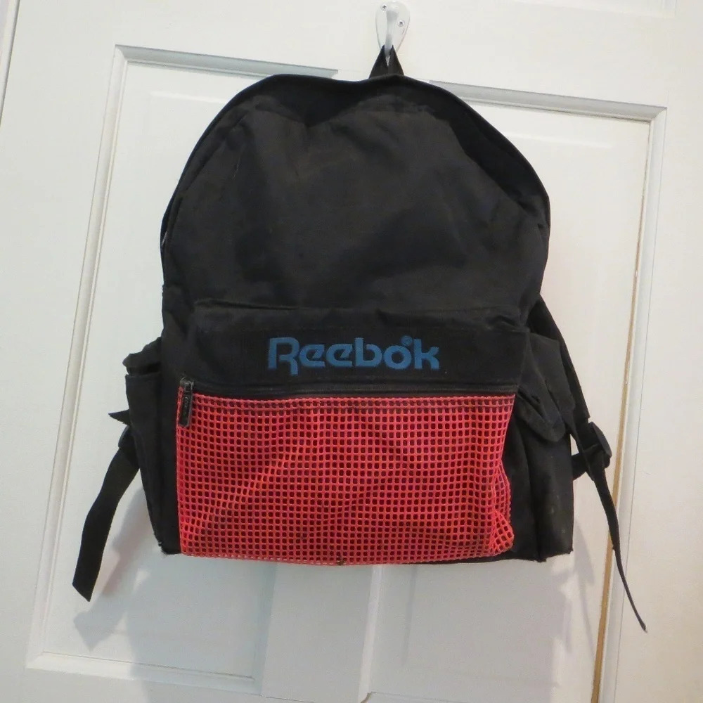 Vintage 80s Reebok Book bag backpack